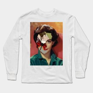 Face Paint - Surreal/Collage Art Long Sleeve T-Shirt